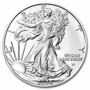 2026 American Eagle Silver Coin – 1 oz BU | Brilliant Uncirculated Bullion
