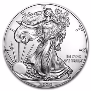 2020 American Eagle Silver Coin – 1 oz BU | Brilliant Uncirculated Bullion