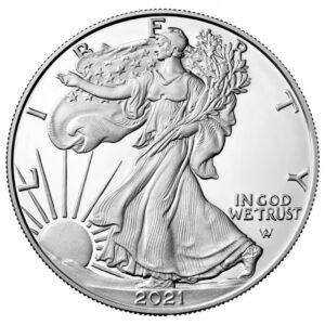 2021 American Eagle Silver Coin – 1 oz BU | Brilliant Uncirculated Bullion