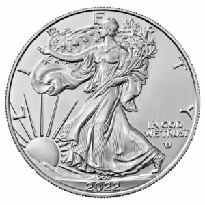 2022 American Eagle Silver Coin – 1 oz BU | Brilliant Uncirculated Bullion