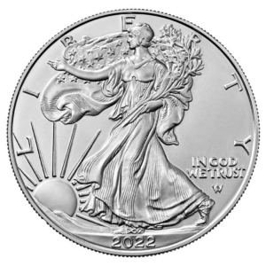 2022 American Eagle Silver Coin – 1 oz BU | Brilliant Uncirculated Bullion