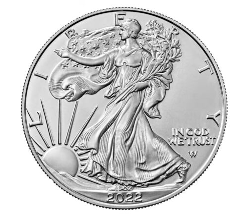 2022 American Eagle Silver Coin – 1 oz BU | Brilliant Uncirculated Bullion
