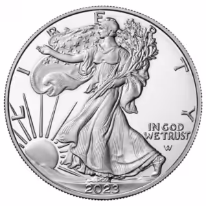 2023 American Eagle Silver Coin – 1 oz BU | Brilliant Uncirculated Bullion