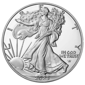 2023 American Eagle Silver Coin – 1 oz BU | Brilliant Uncirculated Bullion
