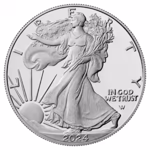 2024 American Eagle Silver Coin – 1 oz BU | Brilliant Uncirculated Bullion
