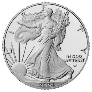 2024 American Eagle Silver Coin – 1 oz BU | Brilliant Uncirculated Bullion