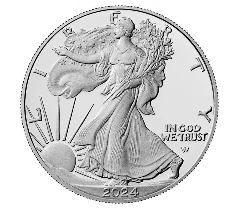 2024 American Eagle Silver Coin – 1 oz BU | Brilliant Uncirculated Bullion